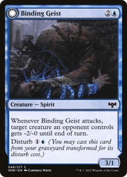 Binding Geist (VOW-048) [Innistrad: Crimson Vow] MTG Single Wizards of the Coast