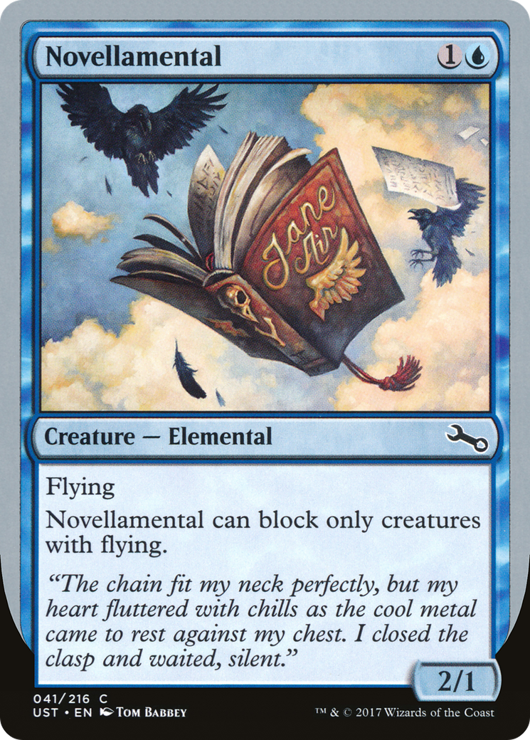 Novellamental (C) (UST-041) [Unstable] MTG Single Wizards of the Coast
