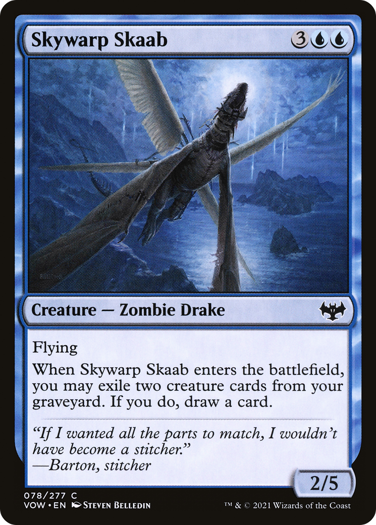 Skywarp Skaab (VOW-078) [Innistrad: Crimson Vow] Foil MTG Single Wizards of the Coast