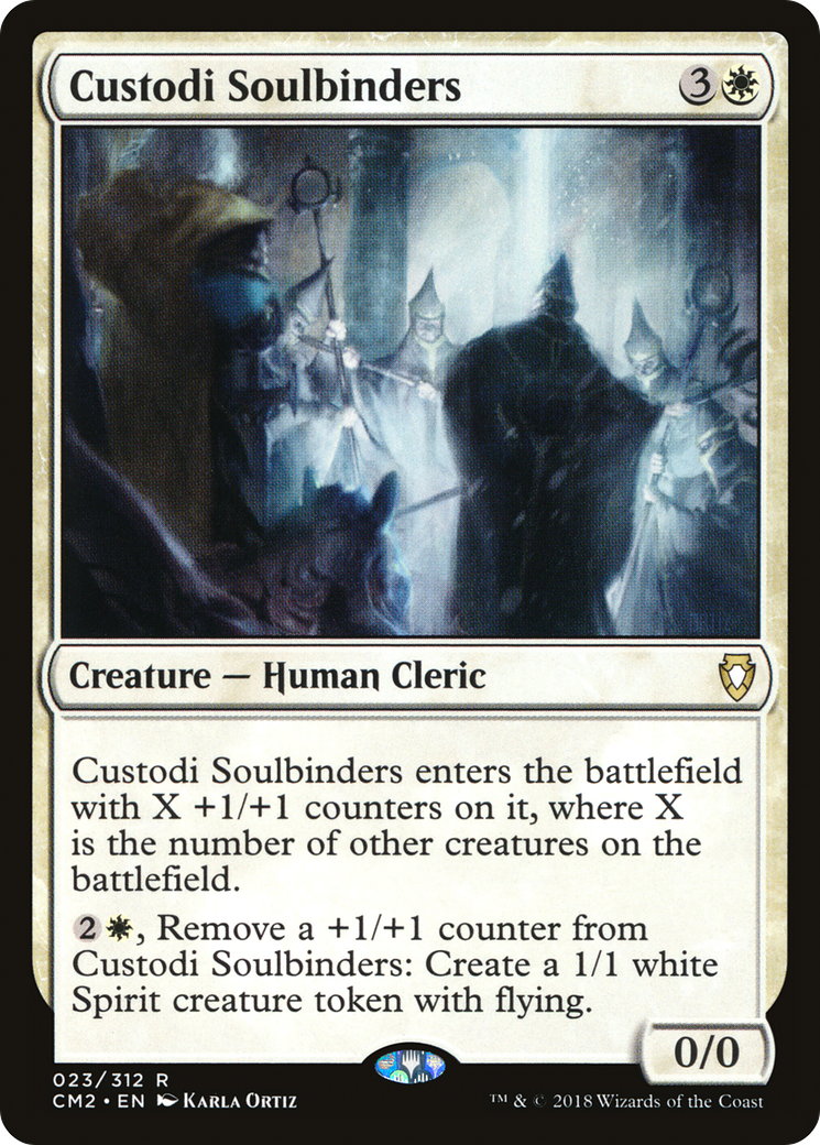 Custodi Soulbinders (CM2-023) [Commander Anthology Volume II] MTG Single Wizards of the Coast