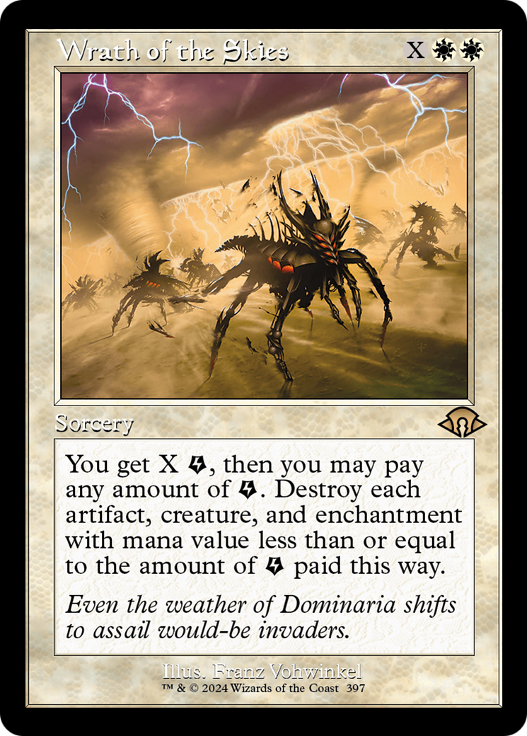 Wrath of the Skies (MH3-397) [Modern Horizons 3] Foil MTG Single Modern Horizons 3