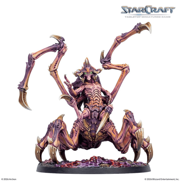 [PREORDER Q2] StarCraft: Tabletop Miniatures Game - Zerg Queen StarCraft: Tabletop Miniatures Game Archon Studio