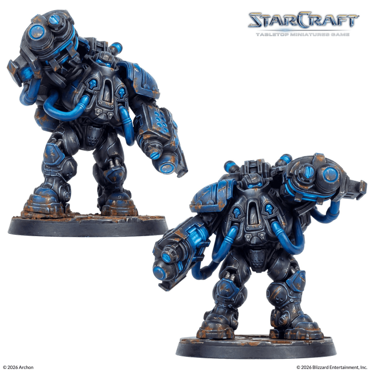 [PREORDER Q2] StarCraft: Tabletop Miniatures Game - Terran Marauders StarCraft: Tabletop Miniatures Game Archon Studio