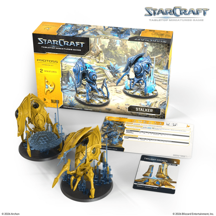 [PREORDER Q2] StarCraft: Tabletop Miniatures Game - Protoss Stalkers StarCraft: Tabletop Miniatures Game Archon Studio