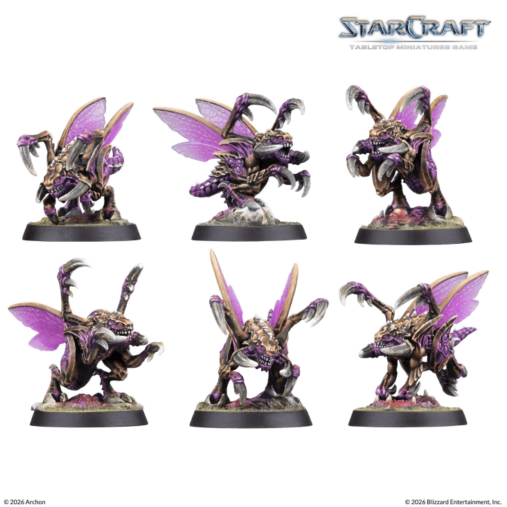 [PREORDER Q2] StarCraft: Tabletop Miniatures Game - Zerg Zerglings StarCraft: Tabletop Miniatures Game Archon Studio