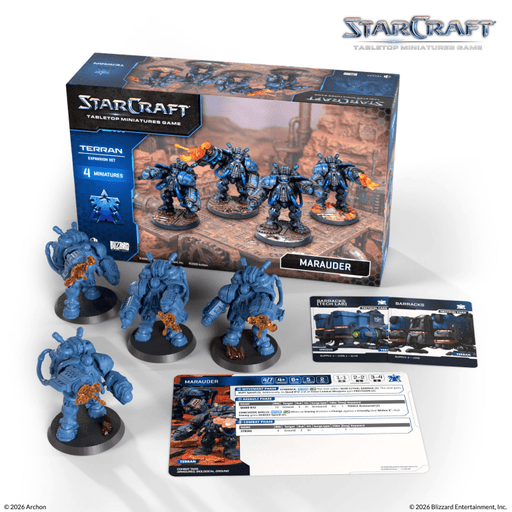 [PREORDER Q2] StarCraft: Tabletop Miniatures Game - Terran Marauders StarCraft: Tabletop Miniatures Game Archon Studio