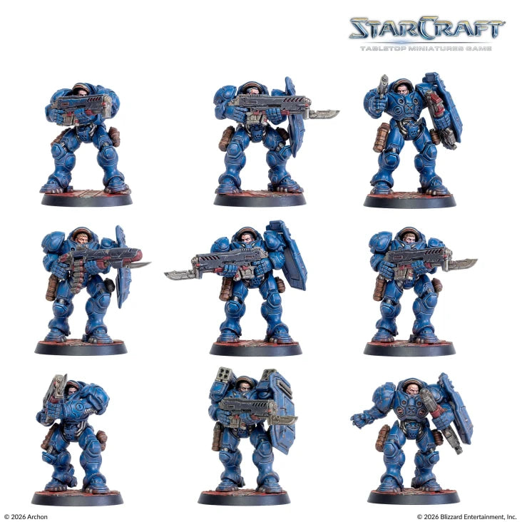 [PREORDER Q2] StarCraft: Tabletop Miniatures Game - Two Player Starter Set Founders Edition StarCraft: Tabletop Miniatures Game Archon Studio