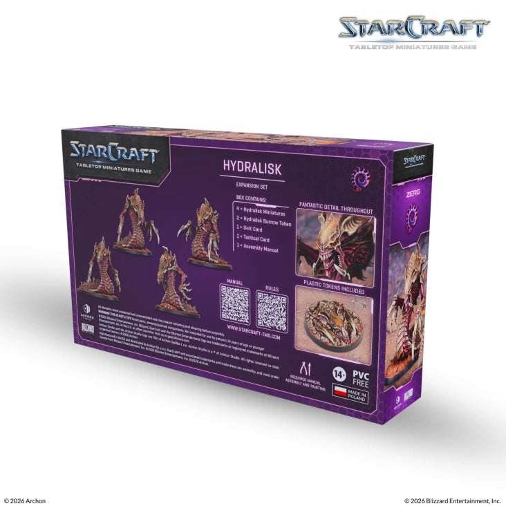[PREORDER Q2] StarCraft: Tabletop Miniatures Game - Zerg Hydralisks StarCraft: Tabletop Miniatures Game Archon Studio