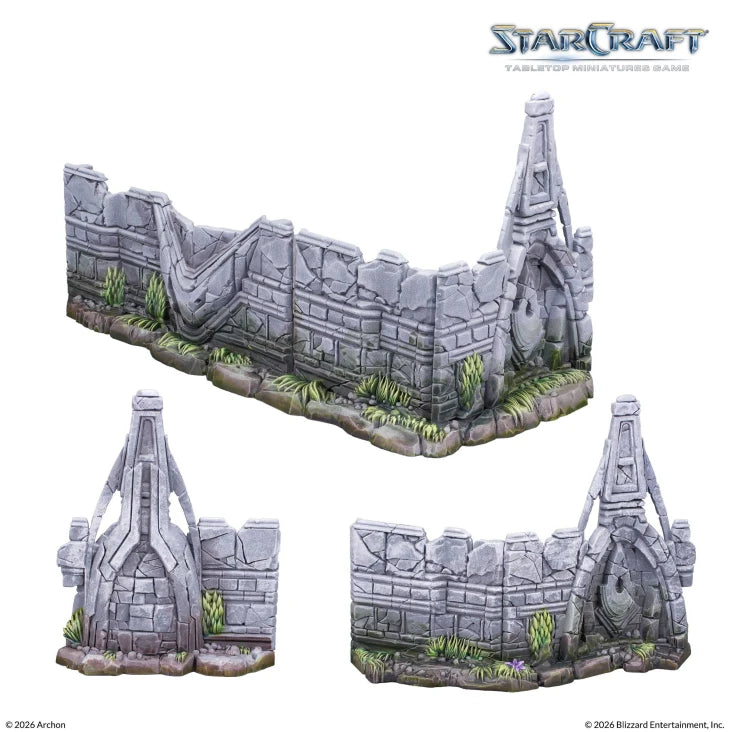 [PREORDER Q2] StarCraft: Tabletop Miniatures Game - Lost Temple Terrain Expansion Set StarCraft: Tabletop Miniatures Game Archon Studio