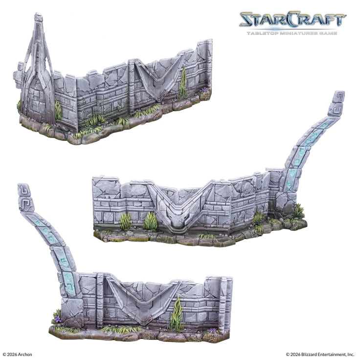 [PREORDER Q2] StarCraft: Tabletop Miniatures Game - Lost Temple Terrain Expansion Set StarCraft: Tabletop Miniatures Game Archon Studio