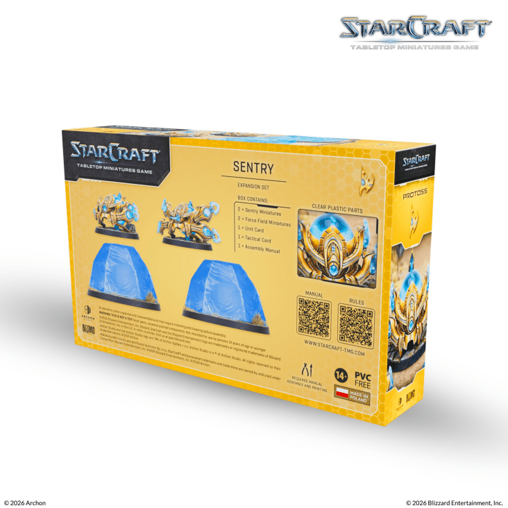 [PREORDER Q2] StarCraft: Tabletop Miniatures Game - Protoss Sentries StarCraft: Tabletop Miniatures Game Archon Studio
