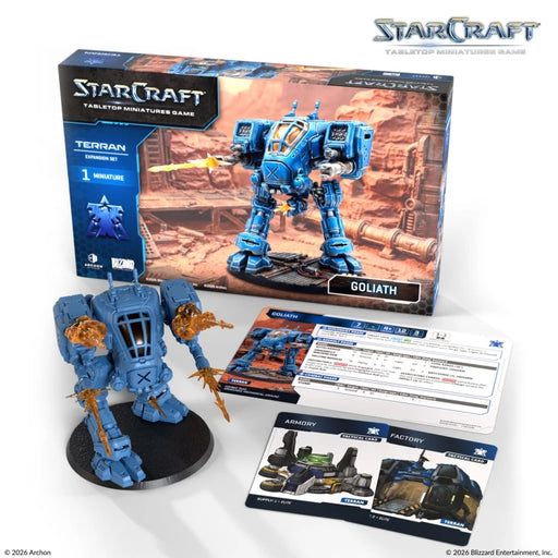 [PREORDER Q2] StarCraft: Tabletop Miniatures Game - Terran Goliath StarCraft: Tabletop Miniatures Game Archon Studio