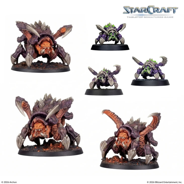 [PREORDER Q2] StarCraft: Tabletop Miniatures Game - Two Player Starter Set Founders Edition StarCraft: Tabletop Miniatures Game Archon Studio