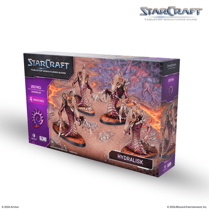 [PREORDER Q2] StarCraft: Tabletop Miniatures Game - Zerg Hydralisks StarCraft: Tabletop Miniatures Game Archon Studio
