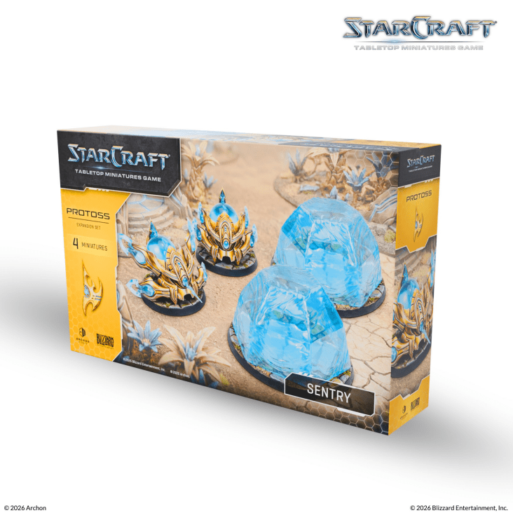 [PREORDER Q2] StarCraft: Tabletop Miniatures Game - Protoss Sentries StarCraft: Tabletop Miniatures Game Archon Studio