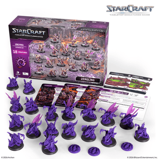 [PREORDER Q2] StarCraft: Tabletop Miniatures Game - Zerg Zerglings StarCraft: Tabletop Miniatures Game Archon Studio