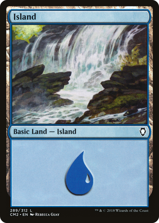 Island (289) (CM2-289) [Commander Anthology Volume II] MTG Single Wizards of the Coast