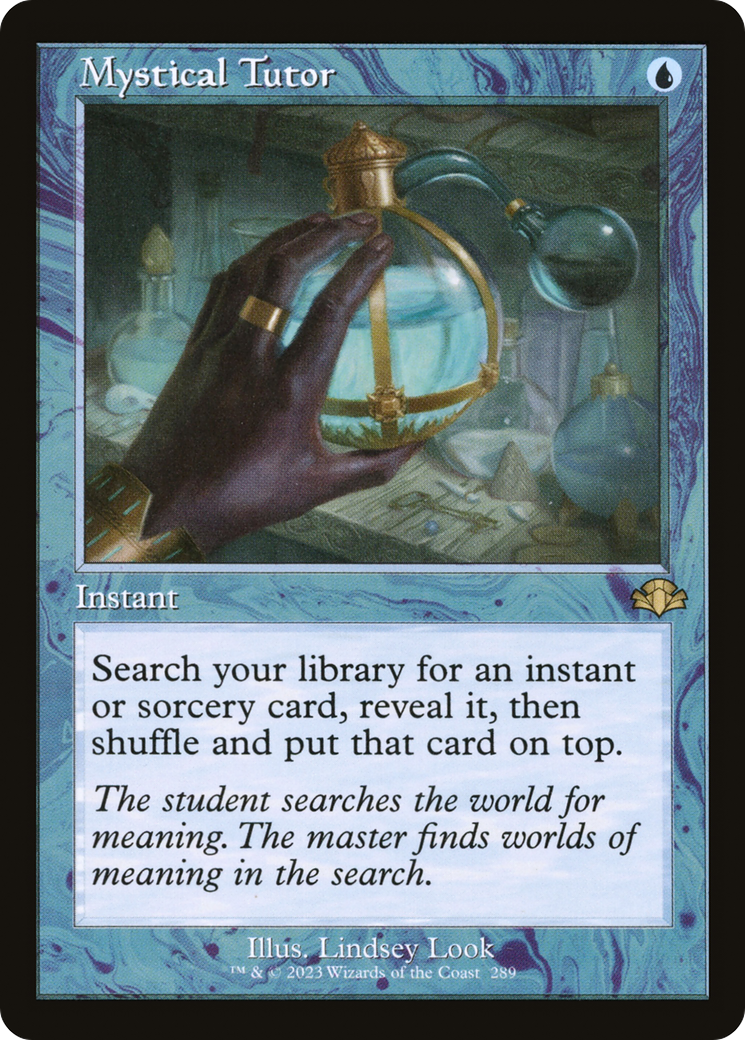 Mystical Tutor (DMR-289) [Dominaria Remastered] Foil MTG Single Wizards of the Coast