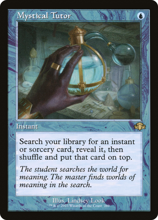Mystical Tutor (DMR-289) [Dominaria Remastered] MTG Single Wizards of the Coast