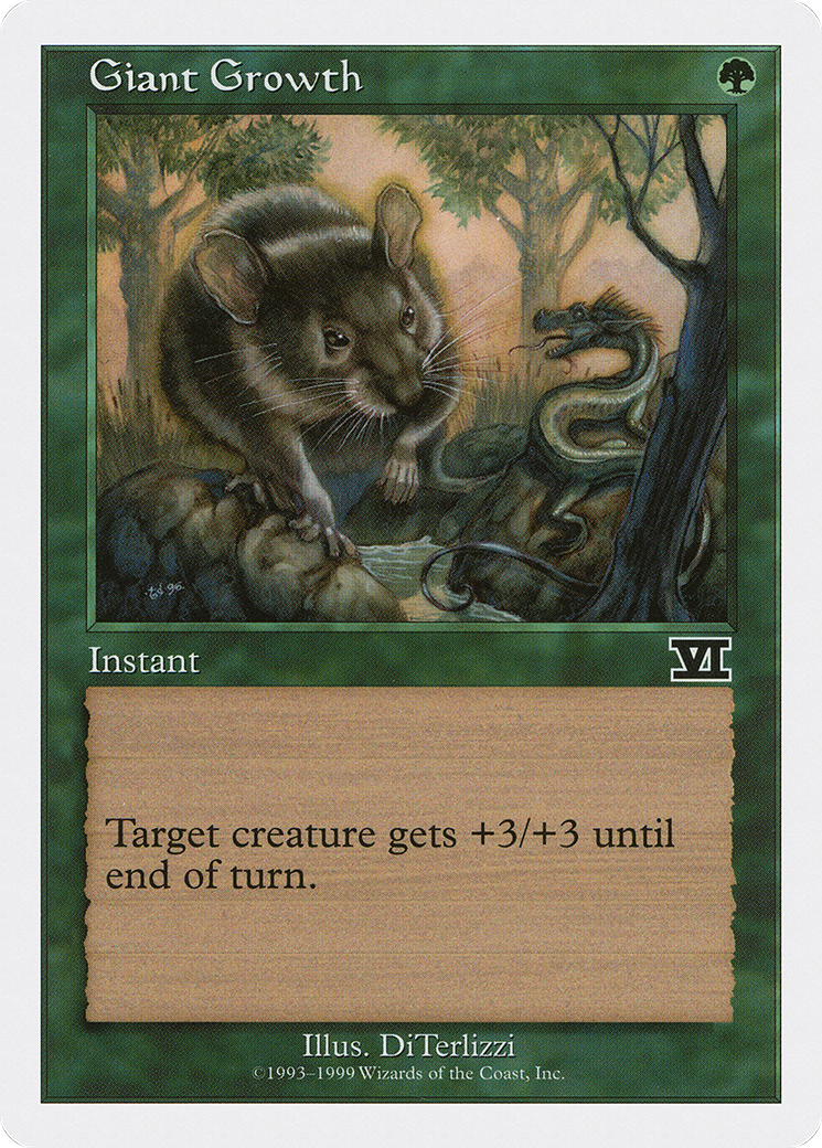 Giant Growth (BRB-) [Misc] Battle Royale Box Set MTG Single Wizards of the Coast
