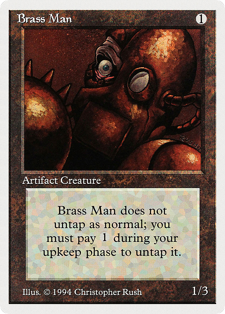 Brass Man (SUM-238) [Misc] Summer Magic / Edgar MTG Single Wizards of the Coast