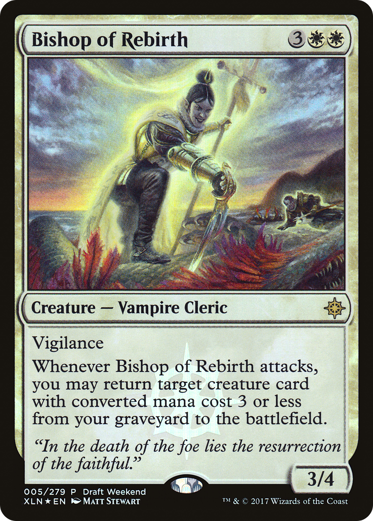 Bishop of Rebirth (LARP-005) [Ixalan Promos] Foil MTG Single Wizards of the Coast