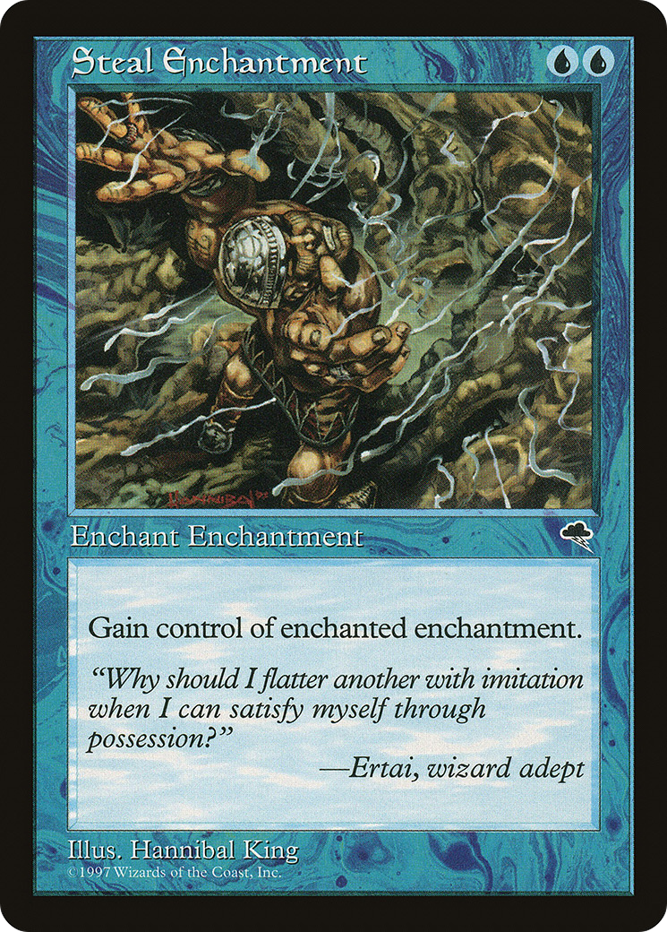 Steal Enchantment (TMP-090) [Tempest] MTG Single Wizards of the Coast