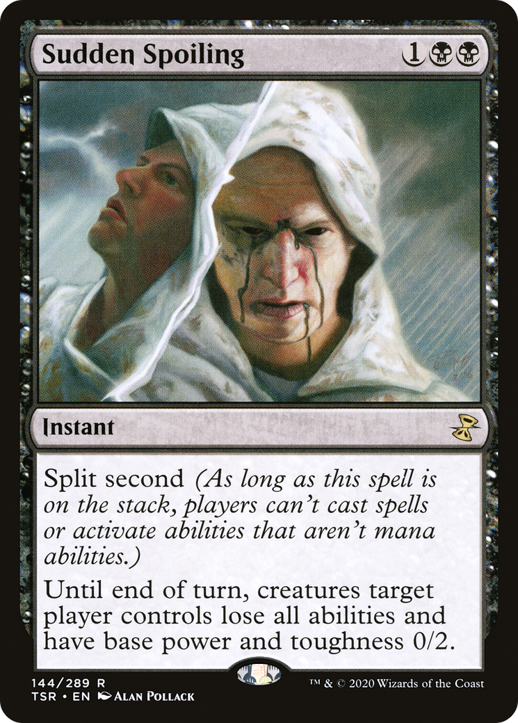 Sudden Spoiling (TSR-144) [Time Spiral Remastered] Foil MTG Single Wizards of the Coast