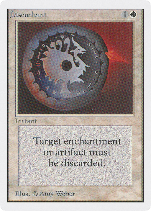 Disenchant (2ED-019) [Oldschool] Unlimited Edition MTG Single Wizards of the Coast