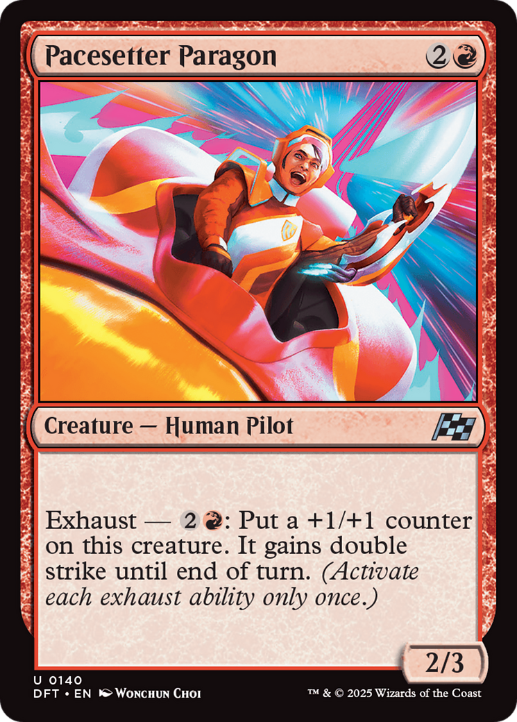Pacesetter Paragon (DFT-140) [Aetherdrift] MTG Single Wizards of the Coast