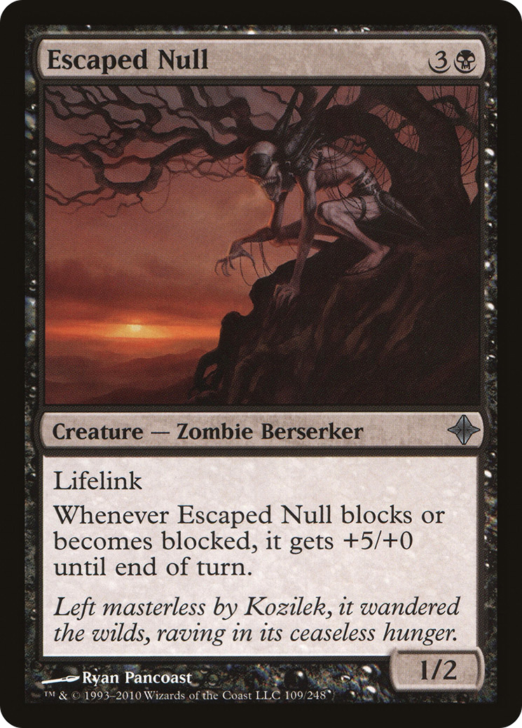 Escaped Null (ROE-109) [Rise of the Eldrazi] MTG Single Wizards of the Coast