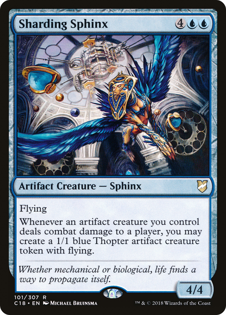 Sharding Sphinx (C18-101) [Commander 2018] MTG Single Wizards of the Coast