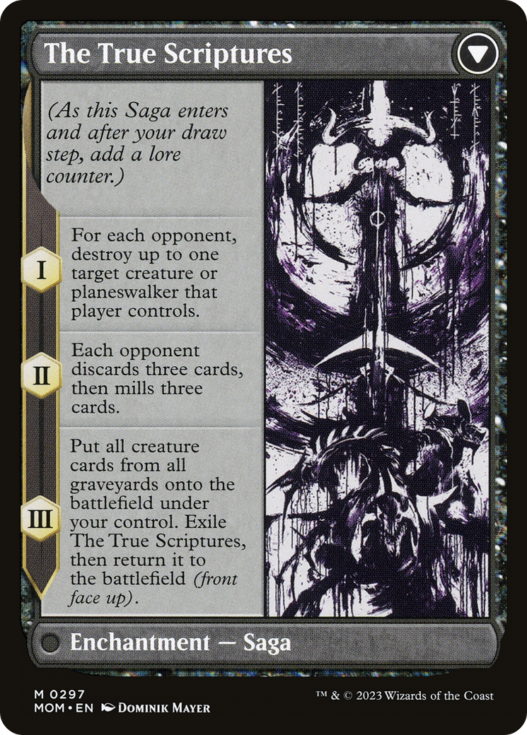 Sheoldred (MOM-297) [March of the Machine] (Showcase) (Borderless) Foil MTG Single Wizards of the Coast