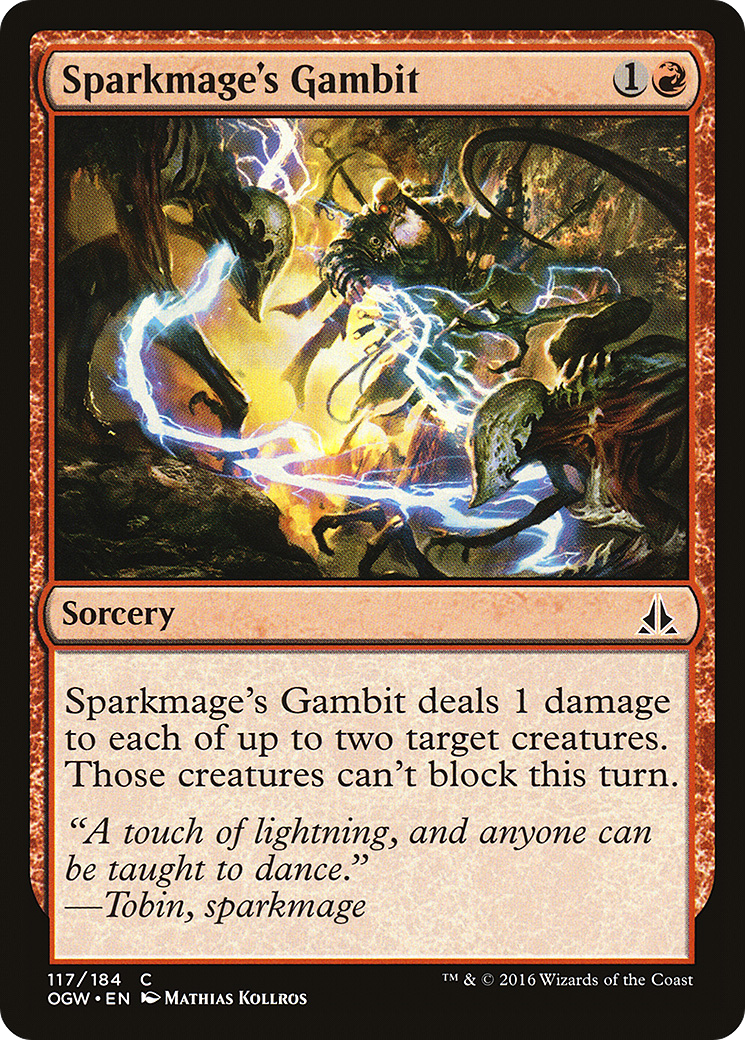 Sparkmage's Gambit (OGW-117) [Oath of the Gatewatch] MTG Single Wizards of the Coast