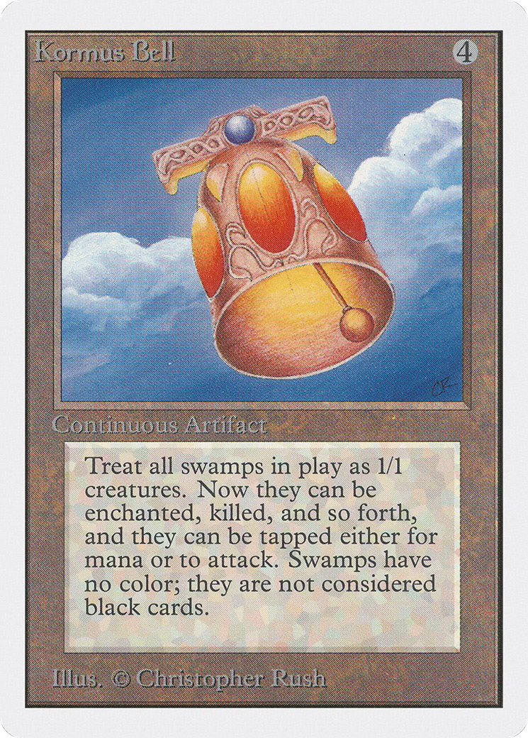Kormus Bell (2ED-257) [Oldschool] Unlimited Edition MTG Single Wizards of the Coast