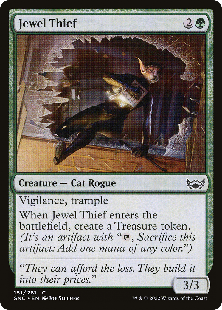 Jewel Thief (SNC-151) [Streets of New Capenna] MTG Single Wizards of the Coast