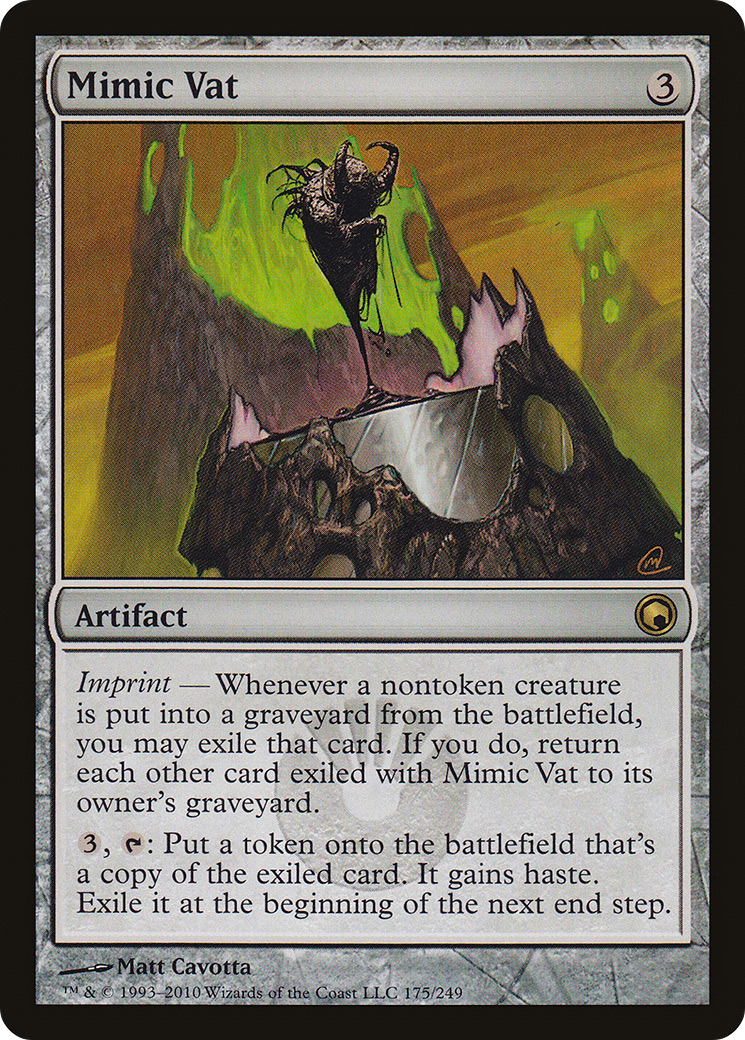 Mimic Vat (SOM-175) [Scars of Mirrodin] Foil MTG Single Wizards of the Coast