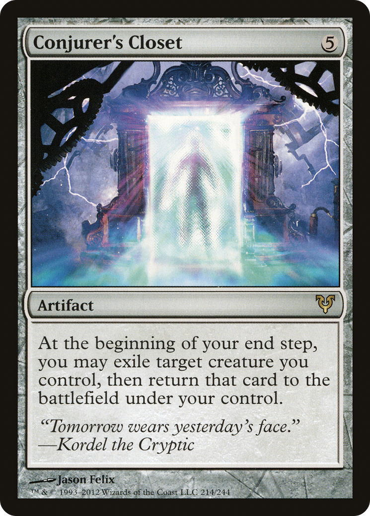 Conjurer's Closet (AVR-214) [Avacyn Restored] MTG Single Wizards of the Coast