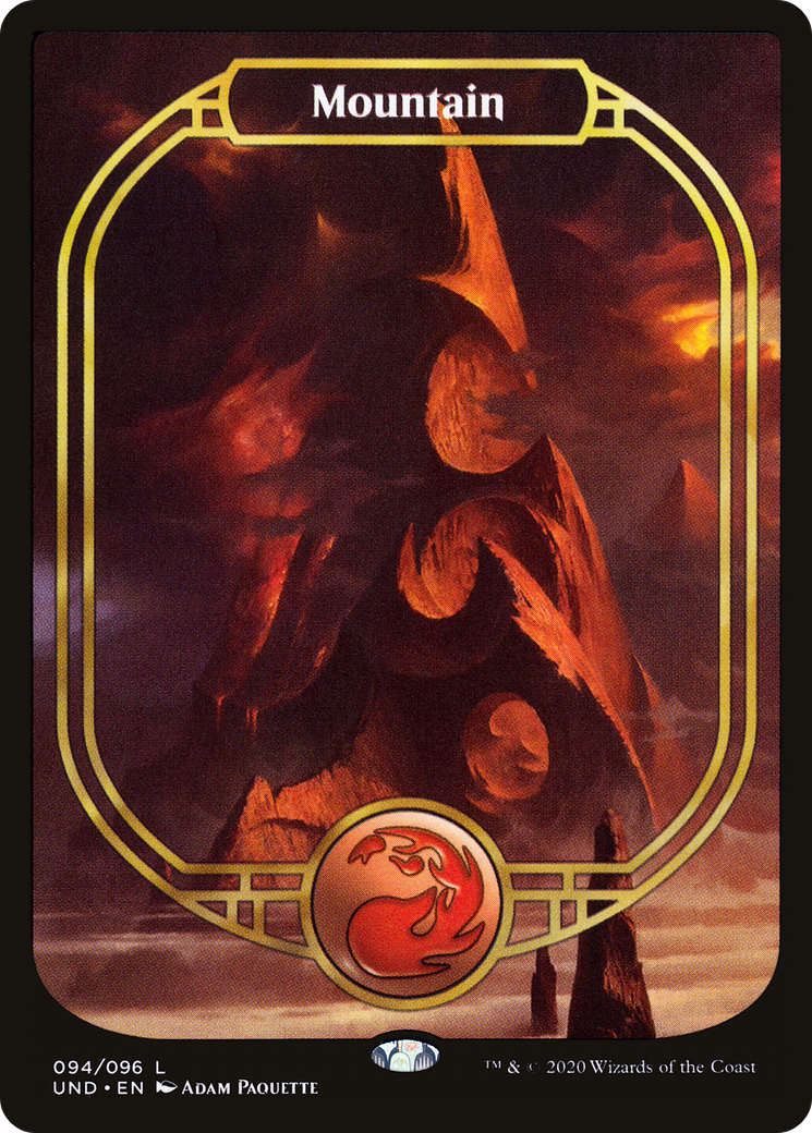 Mountain (Full Art) (UND-094) [Unsanctioned] MTG Single Wizards of the Coast