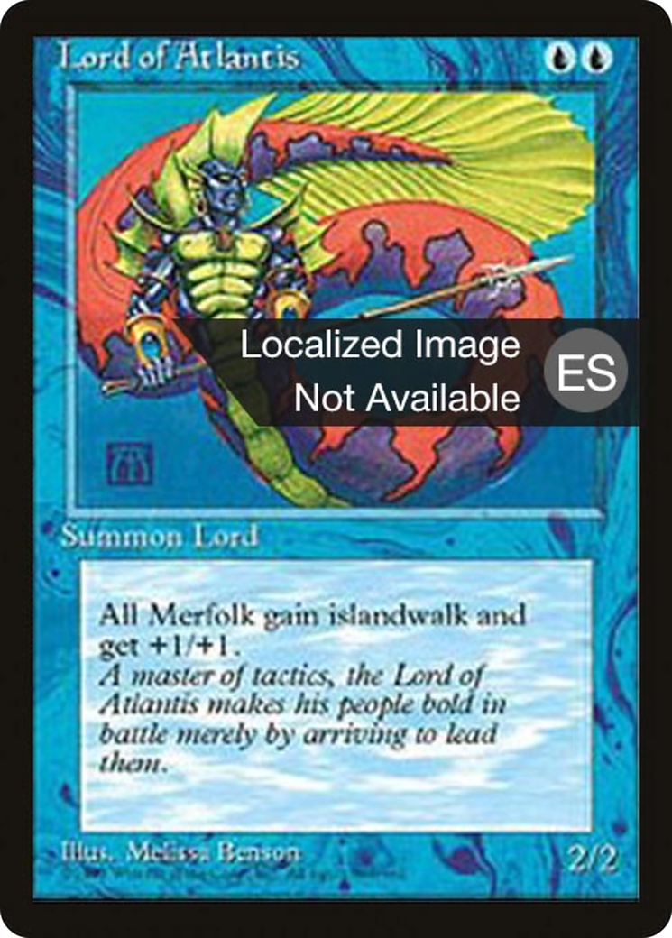 Lord of Atlantis (4BB-082) [Fourth Edition Foreign Black Border] MTG Single Wizards of the Coast