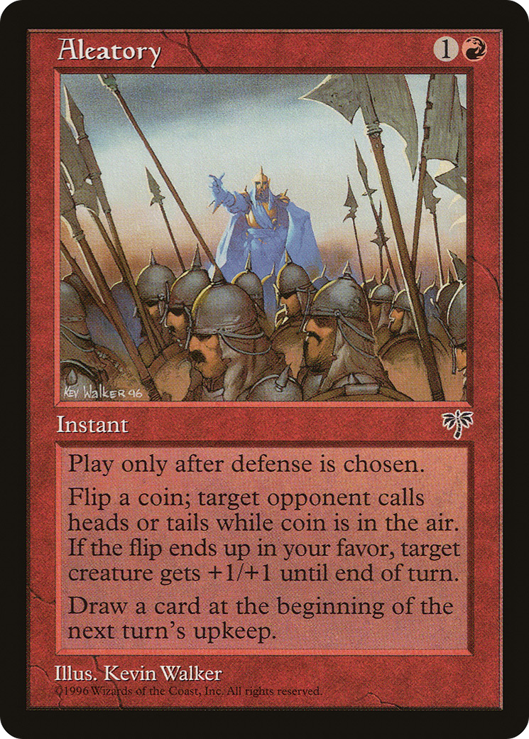 Aleatory (MIR-155) [Mirage] MTG Single Wizards of the Coast