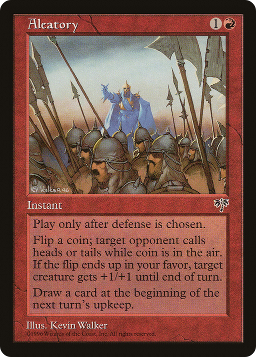 Aleatory (MIR-155) [Mirage] MTG Single Wizards of the Coast