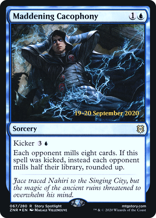 Maddening Cacophony (PRE-067) [Zendikar Rising Promos] Foil MTG Single Wizards of the Coast