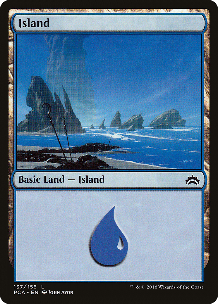 Island (137) (PCA-137) [Misc] Planechase Anthology MTG Single Wizards of the Coast