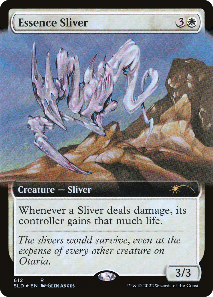 Essence Sliver (SLD-612) [Secret Lair] Drop (Extended Art) Foil MTG Single Wizards of the Coast