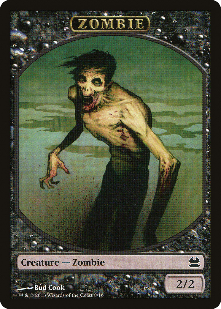 Zombie Token (MMA-008) [Tokens] Modern Masters Tokens MTG Single Wizards of the Coast