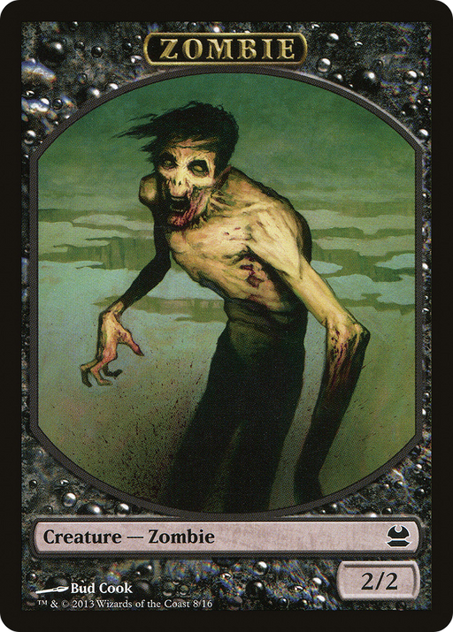 Zombie Token (MMA-008) [Tokens] Modern Masters Tokens MTG Single Wizards of the Coast