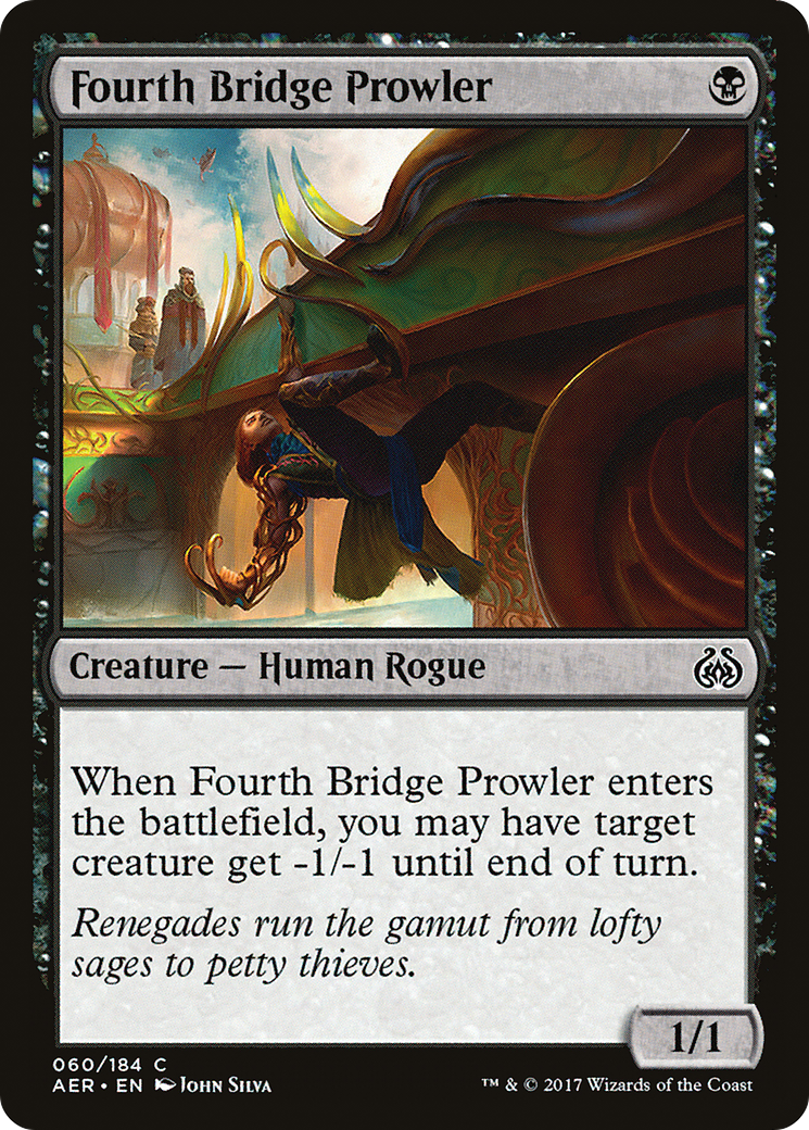 Fourth Bridge Prowler (AER-060) [Aether Revolt] MTG Single Wizards of the Coast