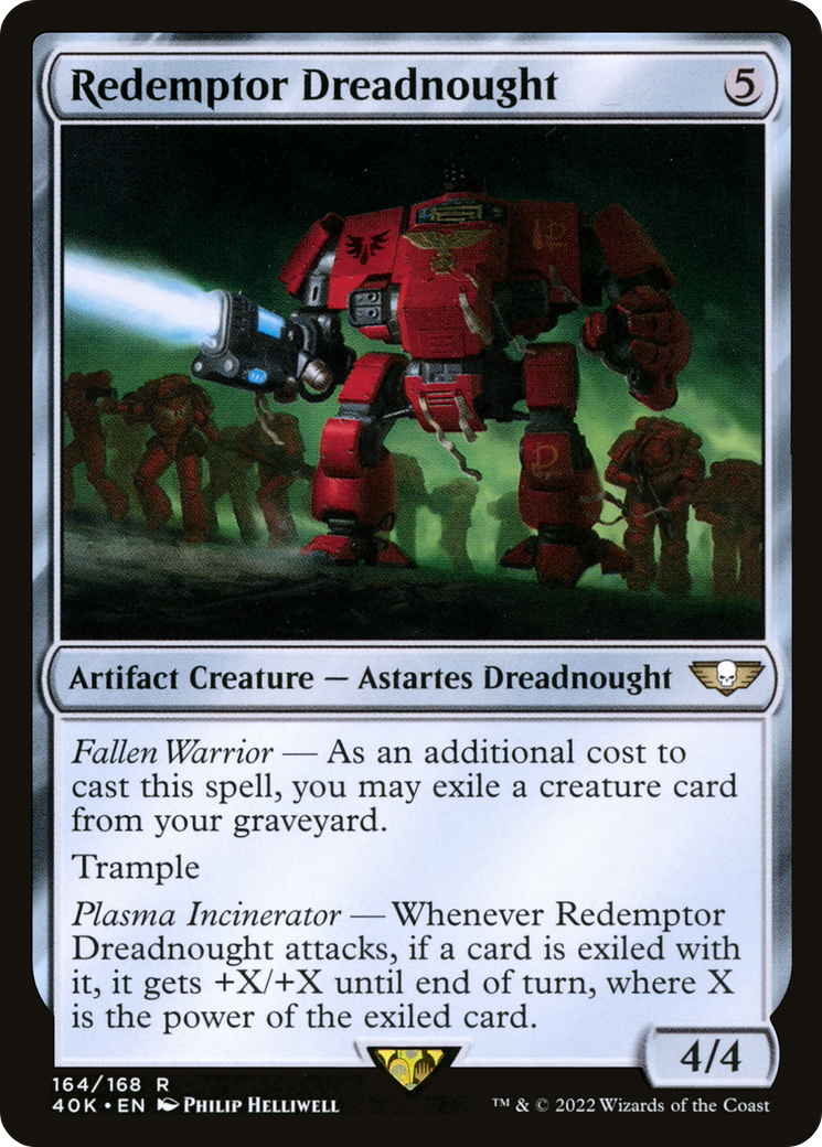 Redemptor Dreadnought (40K-164) [Warhammer 40,000 Commander] MTG Single Wizards of the Coast