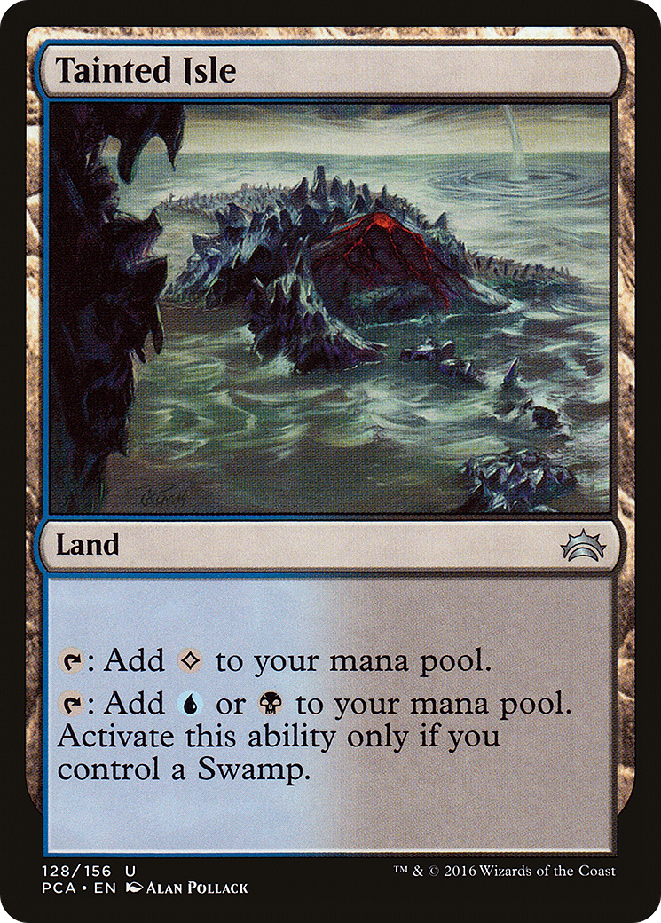 Tainted Isle (PCA-128) [Misc] Planechase Anthology MTG Single Wizards of the Coast